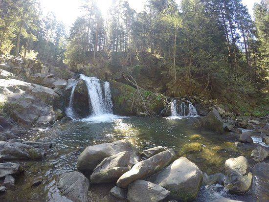 Kamianka waterfall